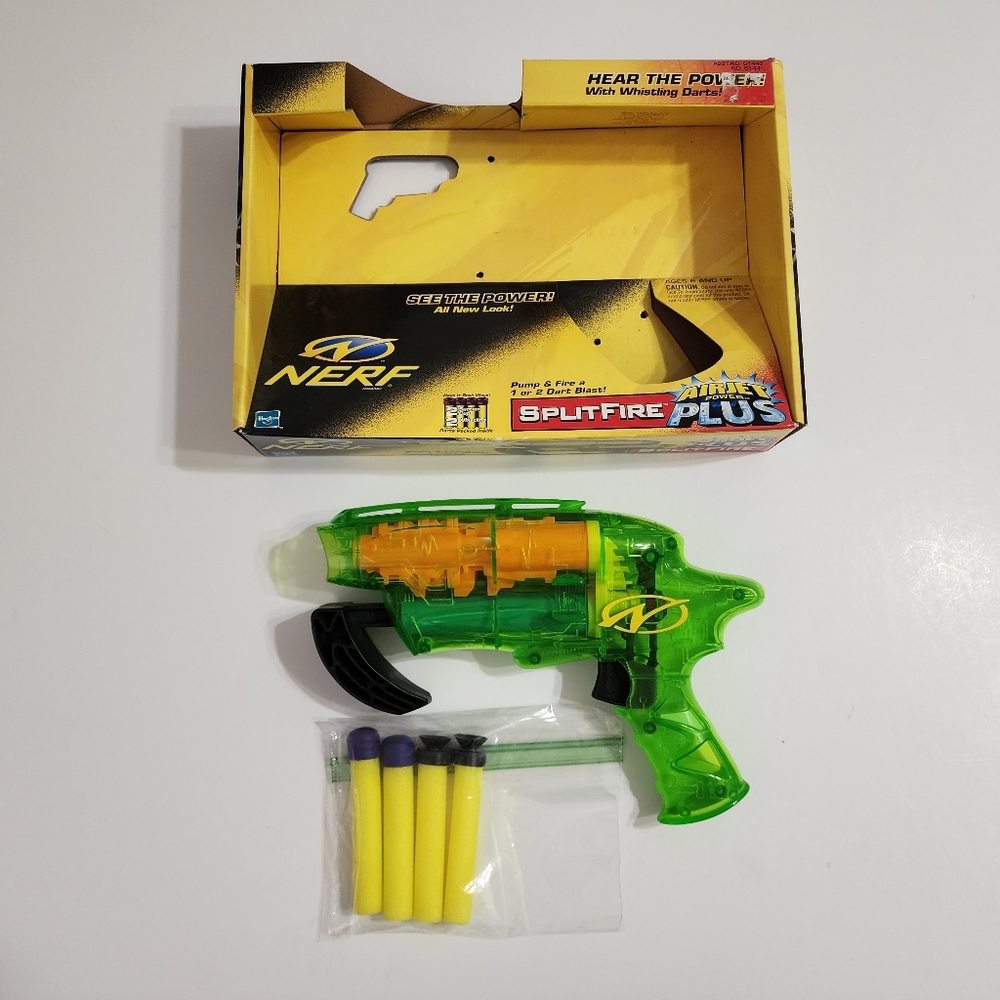 Like New Nerf Airjet Plus Splitfire